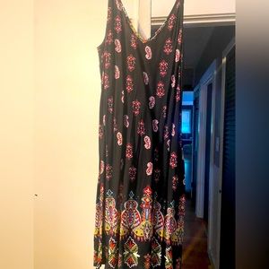 Black dress with cute design